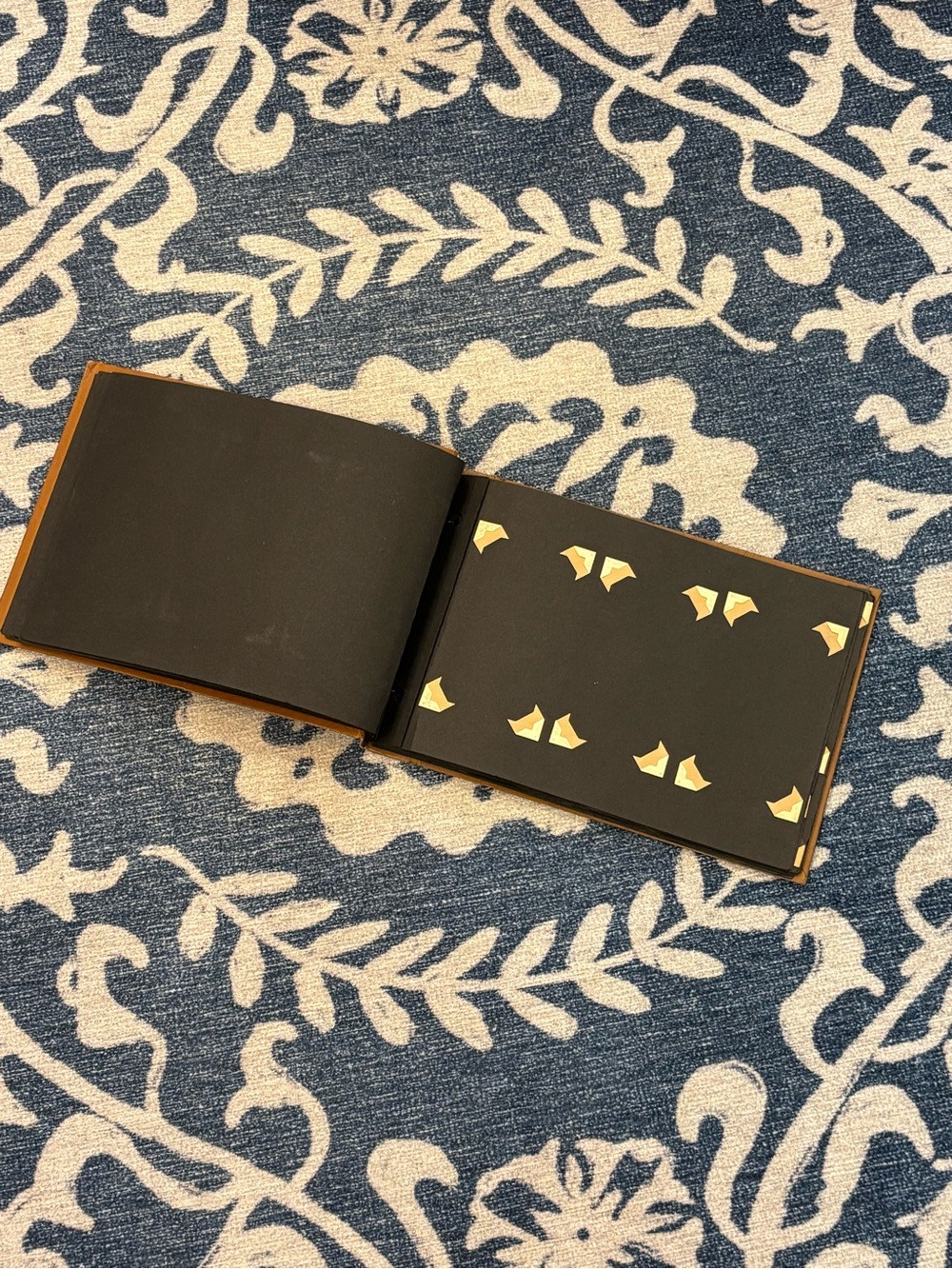 Vintage Embossed 1920’s Photograph Album - Brown Photograph Storage Book - Picture 7 of 7